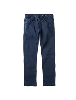 Men's HWY 128 Straight Fit Broken Twill Jeans, Stylish 5-Pocket Design, Casual Everyday Pant