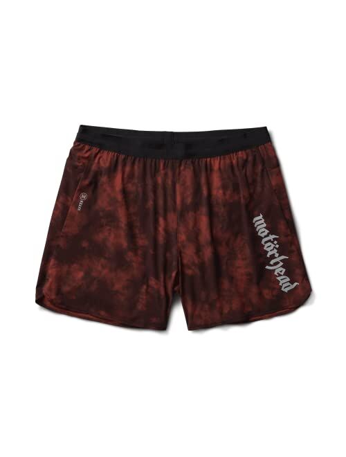 Roark Run Amok Alta 5" Running Short, Lightweight Brief Lined Athletic Workout Shorts for Men