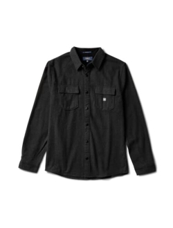 Mens Diablo Alpinist Long Sleeve Flannel, Button Down Shirt for Men, Soft & Durable