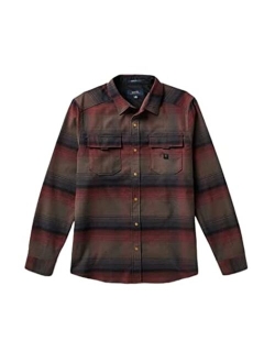 Mens Diablo Alpinist Long Sleeve Flannel, Button Down Shirt for Men, Soft & Durable