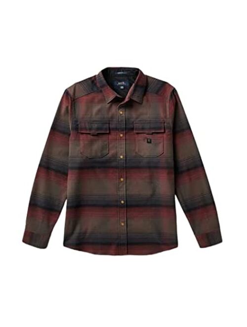 Roark Mens Diablo Alpinist Long Sleeve Flannel, Button Down Shirt for Men, Soft & Durable