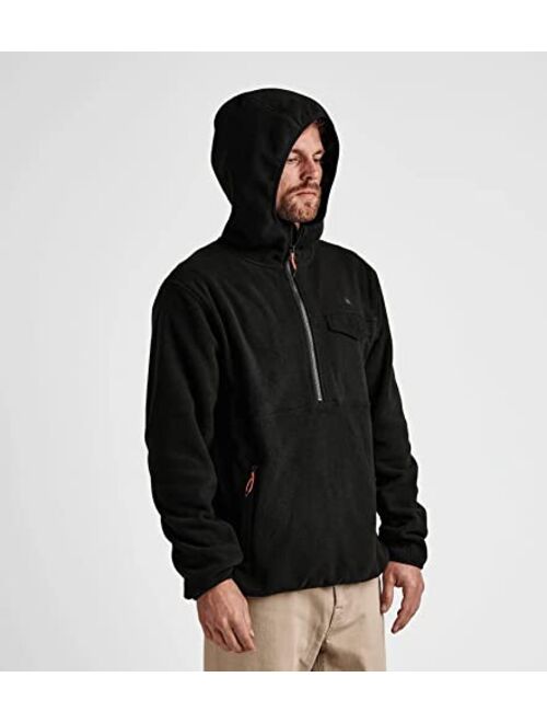 ROARK Men's Half Zip Scrambler Fleece, Everyday Pullover Hoodie