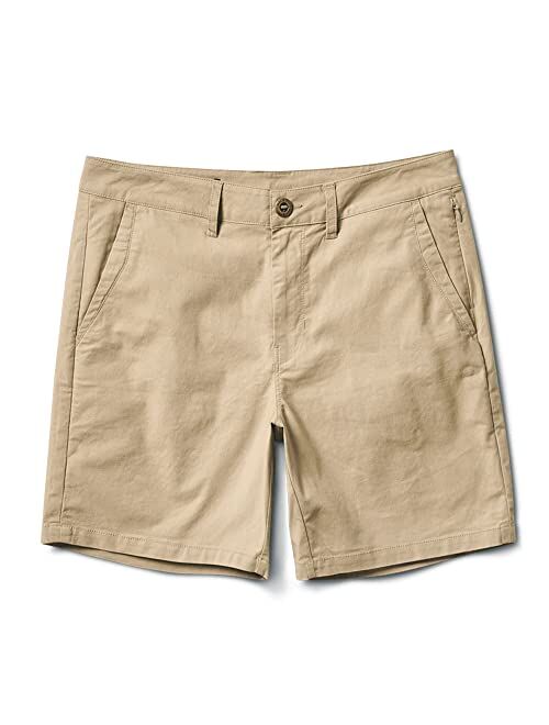 Roark Men's Porter 3.0 Stretch Chino Short, Cool, Casual, Comfortable Everyday Style