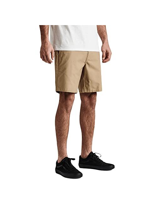 Roark Men's Porter 3.0 Stretch Chino Short, Cool, Casual, Comfortable Everyday Style