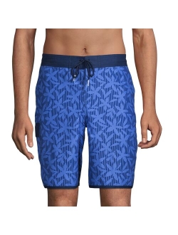 lands end Men's Lands' End Patterned Board Shorts