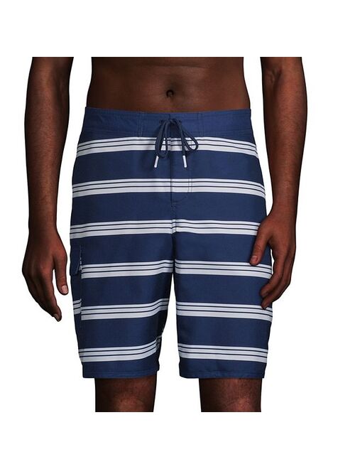 lands end Men's Lands' End Patterned Board Shorts