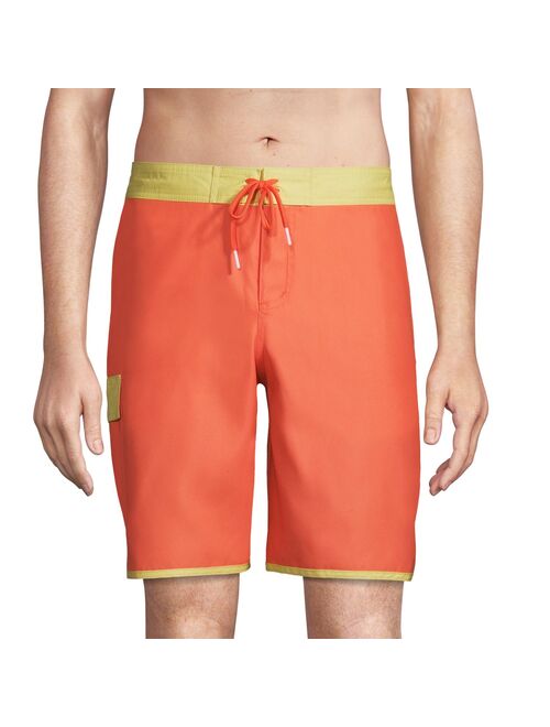 lands end Men's Lands' End Patterned Board Shorts