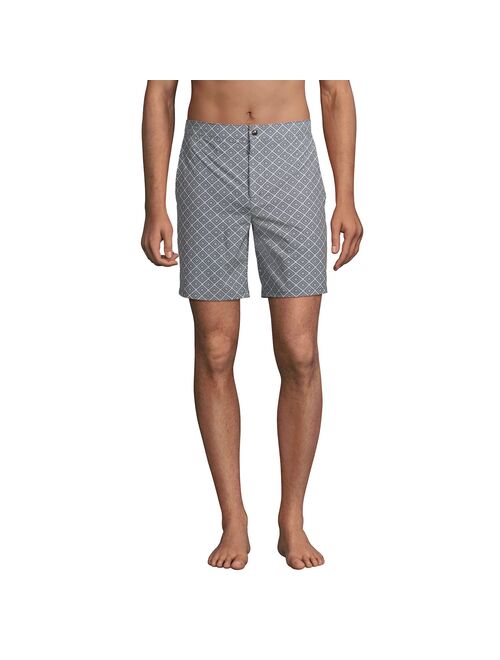 lands end Men's Lands' End 7-inch Sunset Swim Shorts