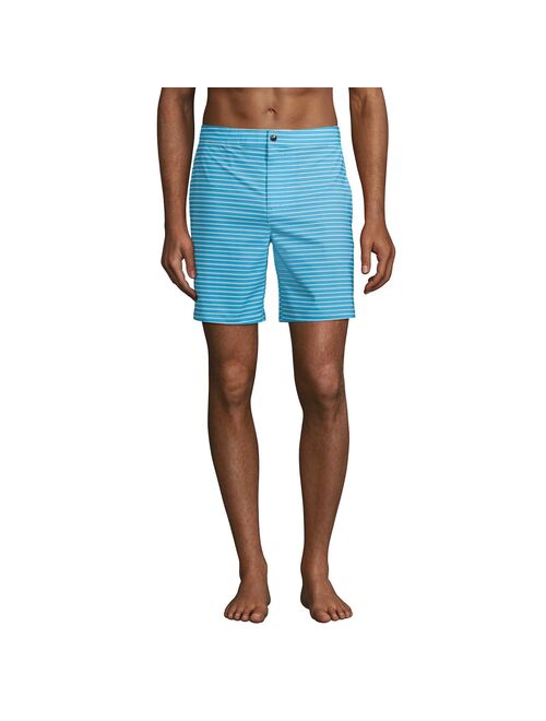 lands end Men's Lands' End 7-inch Sunset Swim Shorts