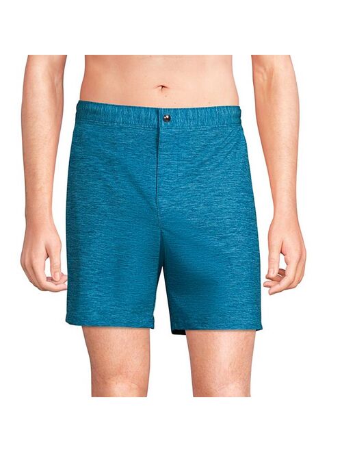 lands end Big & Tall Lands' End 7" Sunset Swim Trunks