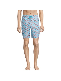 lands end Men's Lands' End 8-inch Volley Swim Trunks