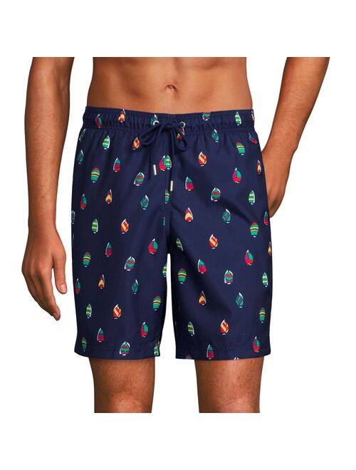 lands end Men's Lands' End 8-inch Volley Swim Trunks