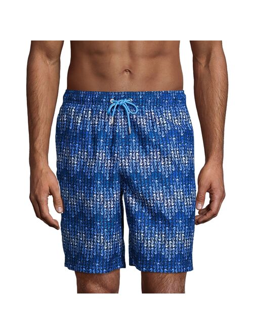 lands end Men's Lands' End 8-inch Volley Swim Trunks