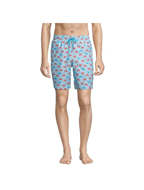 lands end Men's Lands' End 8-inch Volley Swim Trunks