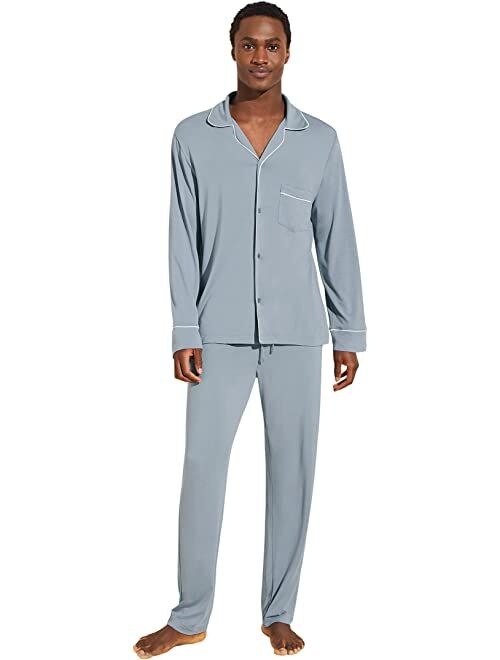 Eberjey Men's William Modal Long PJs