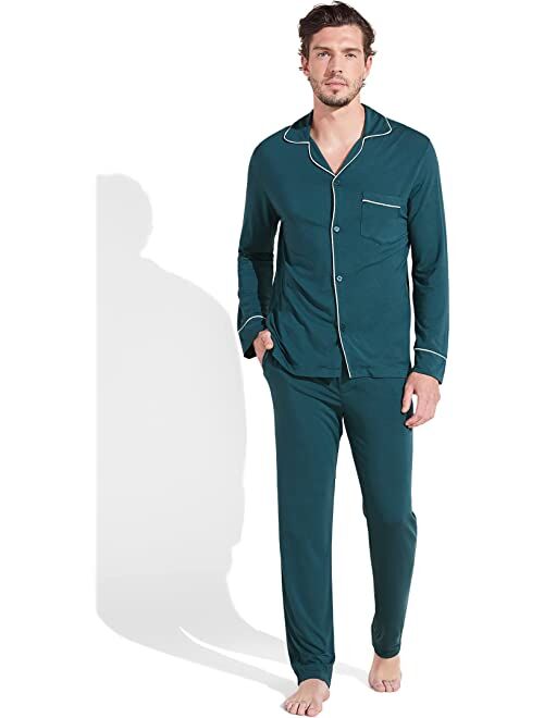 Eberjey Men's William Modal Long PJs