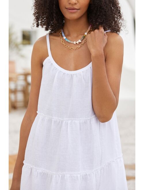 Eberjey Kesia Tiered Linen Dress