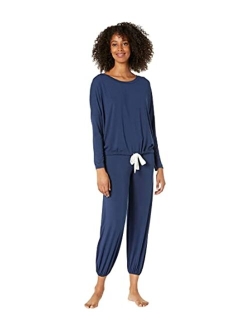 Eberjey Long-Sleeve Slouchy PJ Set