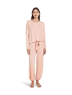 Eberjey Long-Sleeve Slouchy PJ Set