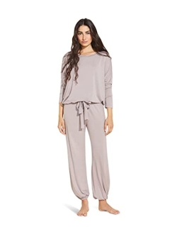 Eberjey Long-Sleeve Slouchy PJ Set