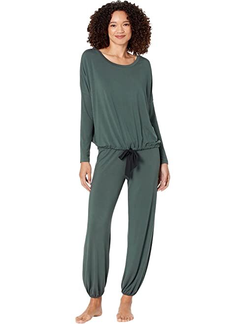 Eberjey Long-Sleeve Slouchy PJ Set