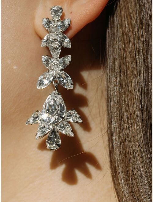 Jennifer Behr Anthea crystal-embellished earrings