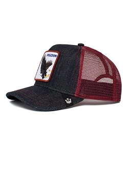 The Farm Adjustable Snapback Mesh Trucker Hat