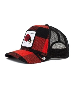 The Farm Plaid Collection Trucker Hat