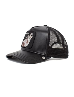 The Farm Leather Trucker Hat