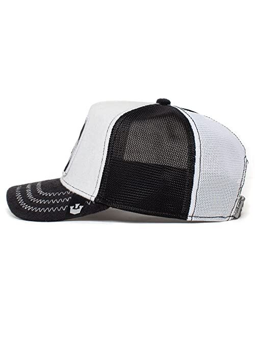 Goorin Bros. Trucker Cap Finish Last White Black