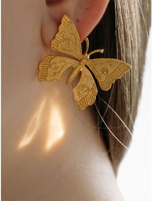 Jennifer Behr Romilly butterfly earrings