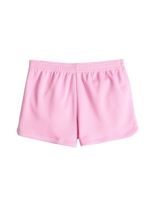 Girls 4-12 Jumping Beans Dolphin-Hem Mesh Shorts