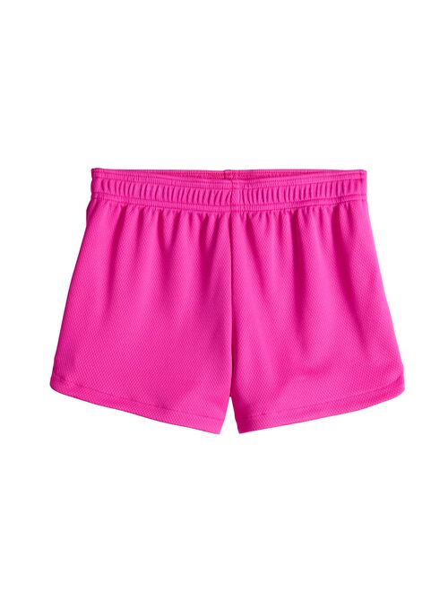 Girls 4-12 Jumping Beans Dolphin-Hem Mesh Shorts