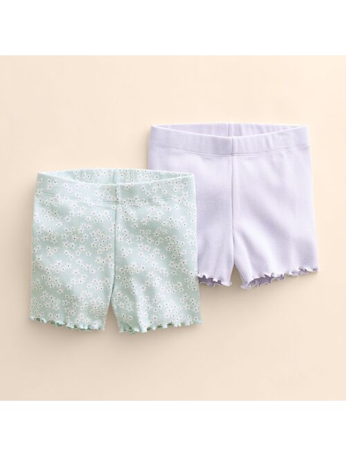 Baby & Toddler Little Co. by Lauren Conrad 2-Pack Lettuce-Edge Shortie Shorts