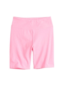 Girls 6-20 SO High Rise Bike Shorts in Regular & Plus Size