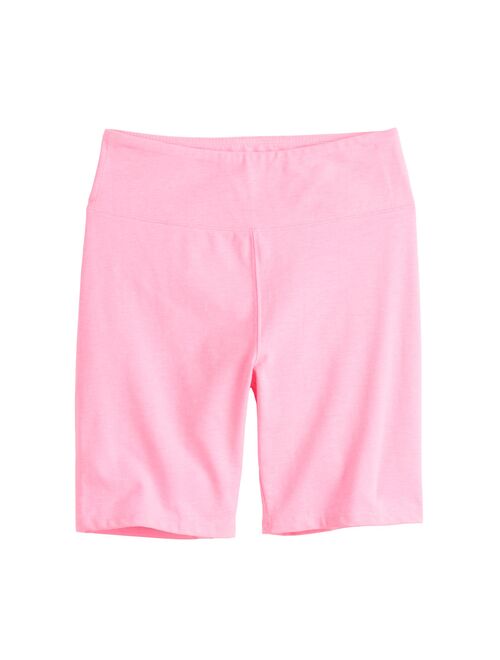 Girls 6-20 SO High Rise Bike Shorts in Regular & Plus Size