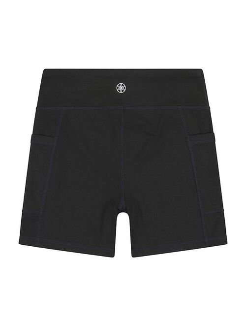 Girls 7-16 Gaiam Om High-Waisted Bike Shorts