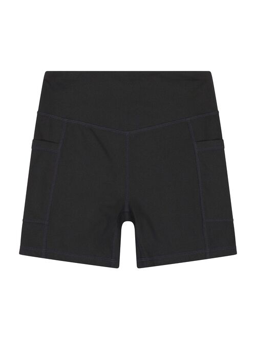 Girls 7-16 Gaiam Om High-Waisted Bike Shorts