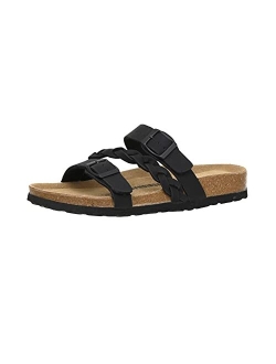 Women's Lizzy Cork footbed Sandal with  Comfort and Wide Widths Available