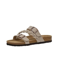 Women's Lizzy Cork footbed Sandal with  Comfort and Wide Widths Available