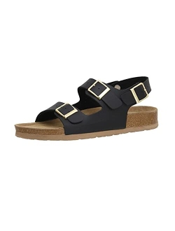 Women's Lulu Cork footbed Sandal with  Comfort and Wide Widths Available