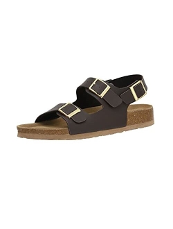 Women's Lulu Cork footbed Sandal with  Comfort and Wide Widths Available