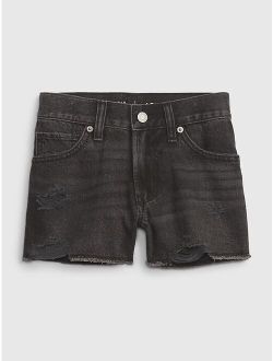 Kids Low Stride Denim Shorts with Washwell