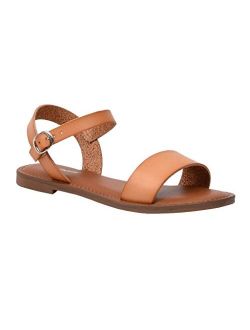 Women's Clara One Band Ankle Strap Sandal  Memory Foam, Wide Widths Available
