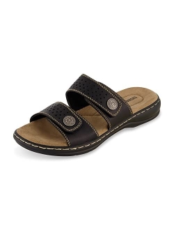 Women's Betsy comfort footbed slide Sandal with adjustable straps and  Comfort