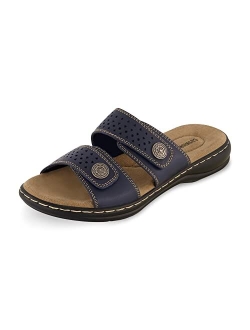 Women's Betsy comfort footbed slide Sandal with adjustable straps and  Comfort