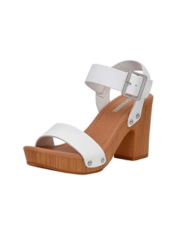 Women's Sydney Faux Wood Sandal  LiteSole Technology, Wide Widths Available