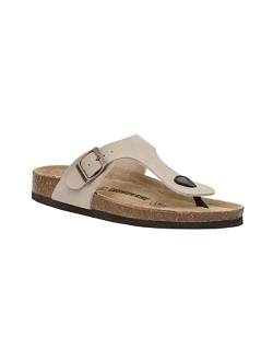 Women's Leah Cork footbed Sandal with  Comfort