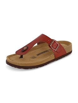 Women's Leah Cork footbed Sandal with  Comfort