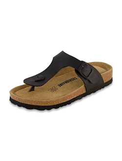 Women's Leah Cork footbed Sandal with  Comfort